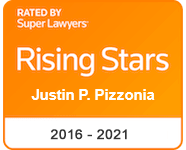 Rising Stars Justin P. Pizzonia as rated by Super Lawyers